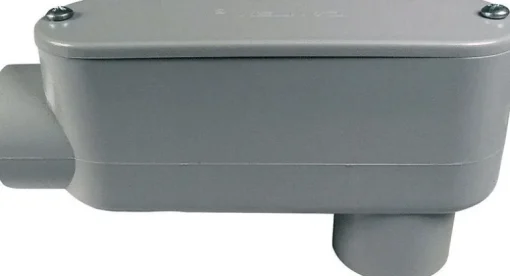 Cantex 2 in. D PVC Conduit Body For PVC 1 each