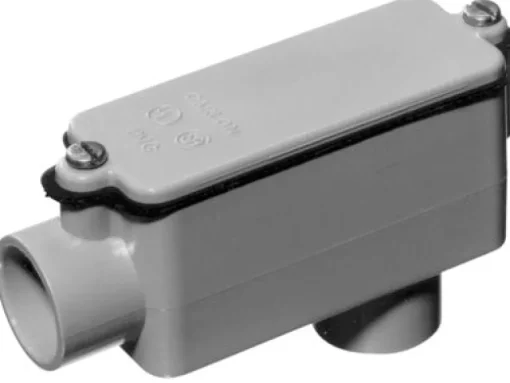 Cantex 2 in. D PVC Conduit Body For PVC 1 each