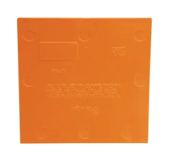 Cantex Square PVC 3 gang Divider Plate Orange