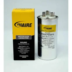 CAPACITOR RND 35+7.5MFD