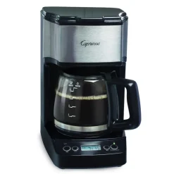 Capresso 5 cups Black/Silver Coffee Maker