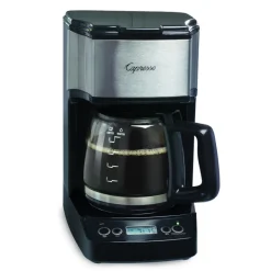 Capresso 5 cups Black/Silver Coffee Maker