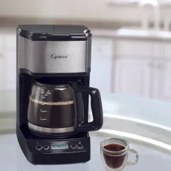 Capresso 5 cups Black/Silver Coffee Maker