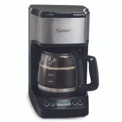 Capresso 5 cups Black/Silver Coffee Maker