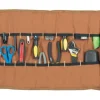 Carhartt Legacy 13 in. W X 1/2 in. H Heavy Duty Poly Fabric Tool Roll Pouch Brown