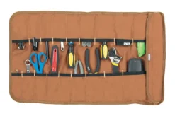 Carhartt Legacy 13 in. W X 1/2 in. H Heavy Duty Poly Fabric Tool Roll Pouch Brown