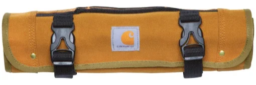 Carhartt Legacy 13 in. W X 1/2 in. H Heavy Duty Poly Fabric Tool Roll Pouch Brown