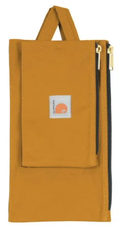 Carhartt Legacy 7 in. W X 1/2 in. H Heavy Duty Poly Fabric Tool Pouch Set Brown