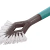 Casabella Smart Scrub 4.7 in. W Medium Bristle Plastic/Rubber Handle Grout Brush