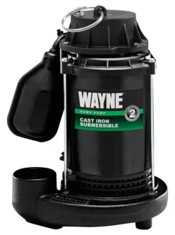 CAST IRON SUMP 1/2HP