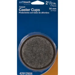 CASTER CUP ROUND 2-1/2"