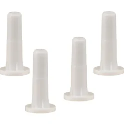 CASTER SOCKET WHT .5"W