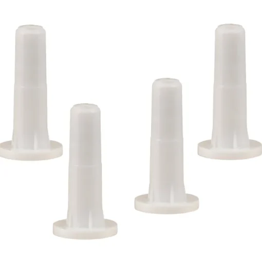 CASTER SOCKET WHT .5"W
