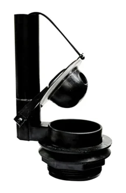 Cato Easy to Install Reliable Performance Eljer Style Plastic Black Flush Valve