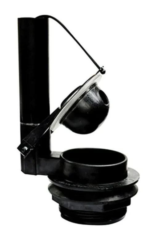 Cato Easy to Install Reliable Performance Eljer Style Plastic Black Flush Valve