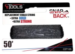 CE Tools SnapBack Braided Replacement Chalk String 50 ft.