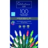 Celebrations LED Mini Multicolored 100 ct. Color Changing String Lights 24.75 ft