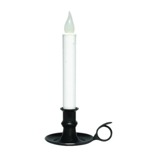 Celebrations Rubbed Bronze No Scent Automatic timer Candle 1.94 oz