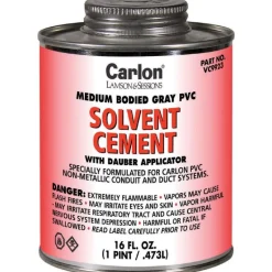 CEMENT PVC GRAY 16OZ