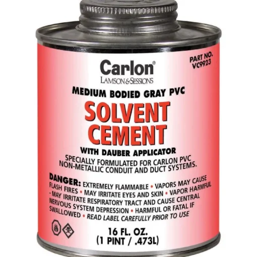 CEMENT PVC GRAY 16OZ