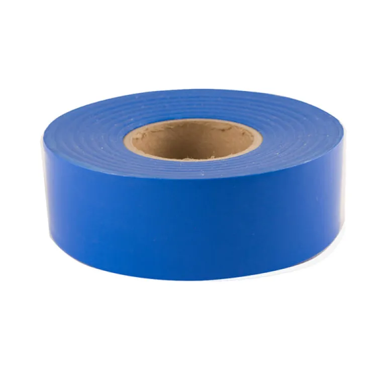 C.H. Hanson Fluorescent Sub-Zero 150 ft. L X 1.2 in. W Blend Flagging Tape Blue