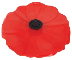 Charles Viancin 4 in. W Red Silicone Drink cover