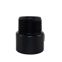 Charlotte Pipe 2 in. Hub X 2 in. D MPT ABS Adapter