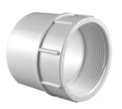 Charlotte Pipe Schedule 40 1-1/4 in. Slip X 1-1/4 in. D FPT PVC Pipe Adapter 1 pk
