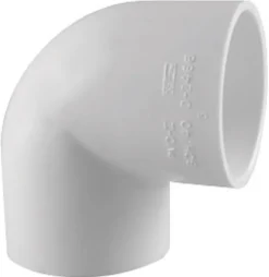 Charlotte Pipe Schedule 40 1 in. Slip x 1 in. Dia. Slip PVC Elbow (Pack of 25)