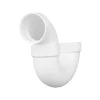 Charlotte Pipe Schedule 40 2 in. Hub X 2 in. D Hub PVC P-Trap (Pack of 10)