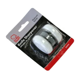 Chef Craft White Natural Plastic Roller Style Knife Sharpener (Pack of 3)
