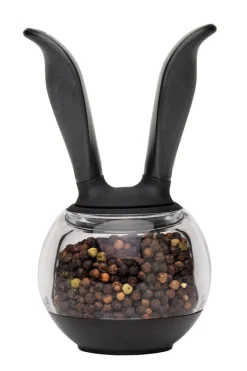 Chef'n 3 in. W Black/Clear Plastic Pepper Ball Grinder (Pack of 6)