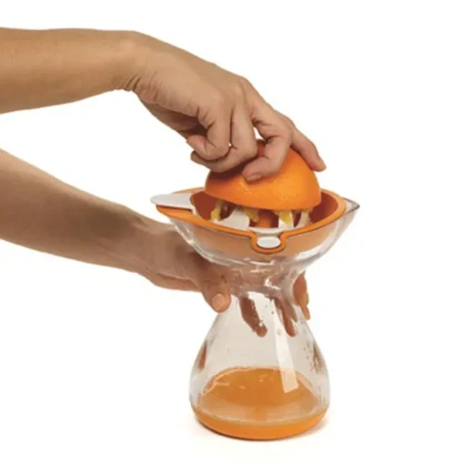 Chef'n Juicester 5-1/8 in. W X 7-7/8 in. L Orange Plastic Citrus Juicer