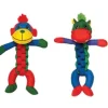 Chomper Nylon Assorted Large Ballistic Braided Body Dog Toy Assortment 12 L in.