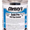 Christy's Cold Pro Clear Cement For PVC 8 oz