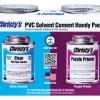 Christy's Handy Pack Clear/Purple Primer and Cement For CPVC/PVC 2 oz