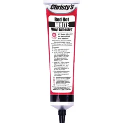 Christy's Red Hot White Adhesive & Sealant 5.25 oz. for PVC/Vinyl Pipes
