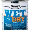 Christy's Wet or Dry Blue Cement For PVC 4 oz