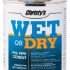 Christy's Wet or Dry Blue Cement For PVC 16 oz