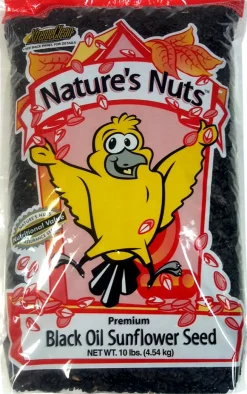 Chuckanut 19789 10 Lb Black Oil Sunflower Seeds