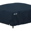 Classic Accessories 12 in. H X 36 in. W X 36 in. L Black Polyester Fire Pit Cover