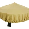 Classic Accessories 44 in. W Sand Polyester Fire Pit Cover