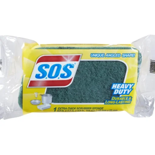 Clorox 91016 S.O.S.Â® Heavy Duty Scrubber Sponge (Pack of 12)