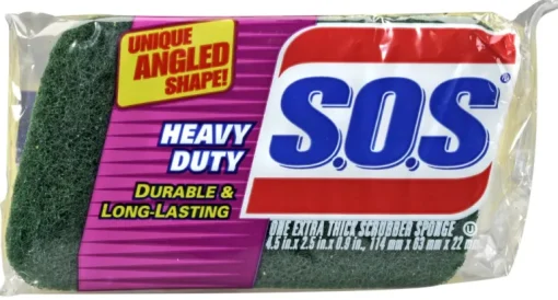 Clorox 91016 S.O.S.Â® Heavy Duty Scrubber Sponge (Pack of 12)