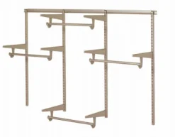 Closet Culture 6 ft. H X 78 in. W X 6 ft. L Steel Closet Organizer 1 pk