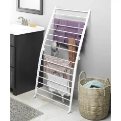 CLOTHES DRYING RACK WHT