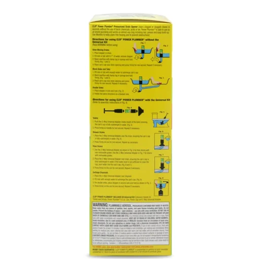 CLR Compressed Gas Drain Opener 4.5 oz