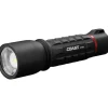 Coast Aluminum Black Lithium-Ion Battery LED Rechargeable Flashlight 1000 lm. 656 ft. Beam Distance