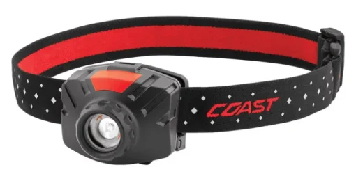 Coast FL60 415 lm Black LED Head Lamp AAA Battery