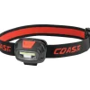 Coast FL13 250 lm Black/Red LED COB Head Lamp AAA Battery